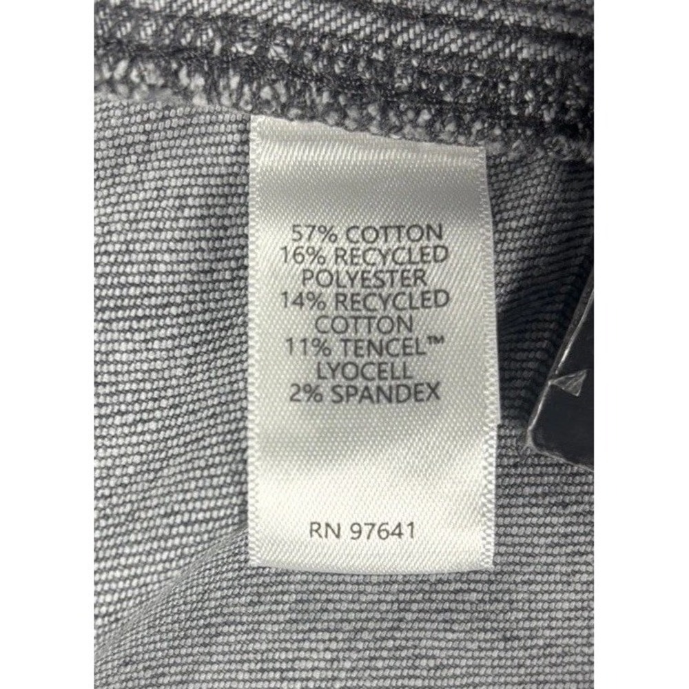 NWT J. Jill Size 24 High Rise Flare Jeans Galaxy Wash Grey Stretch Denim Boho - Picture 4 of 13